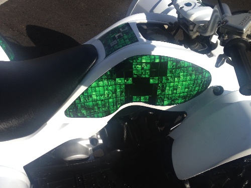 Minecraft ATV Wrap